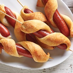 Bread And Hotdog On A Stick Fathers Day Recipe
