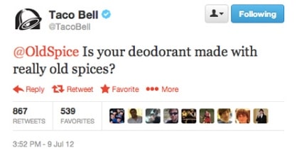 Old Spice V Taco Bell 2