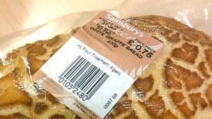 Sainsbury Giraffe Bread 2