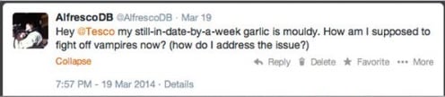 tesco garlic